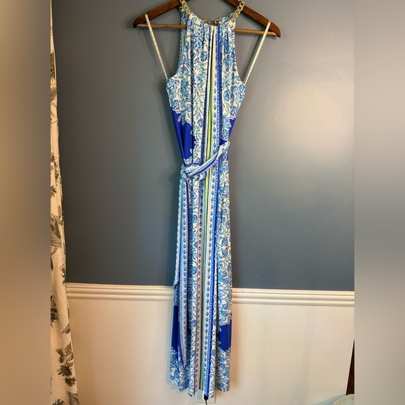 Lilly Pulitzer chain halter neck dress - Picture 2 of 6